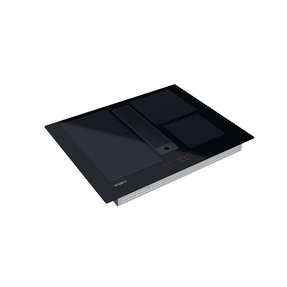 1599€ (ovh. 1949€) Whirlpool induktiotaso lasi-keraamisella liesituulettimella - WVH 1065B F KIT